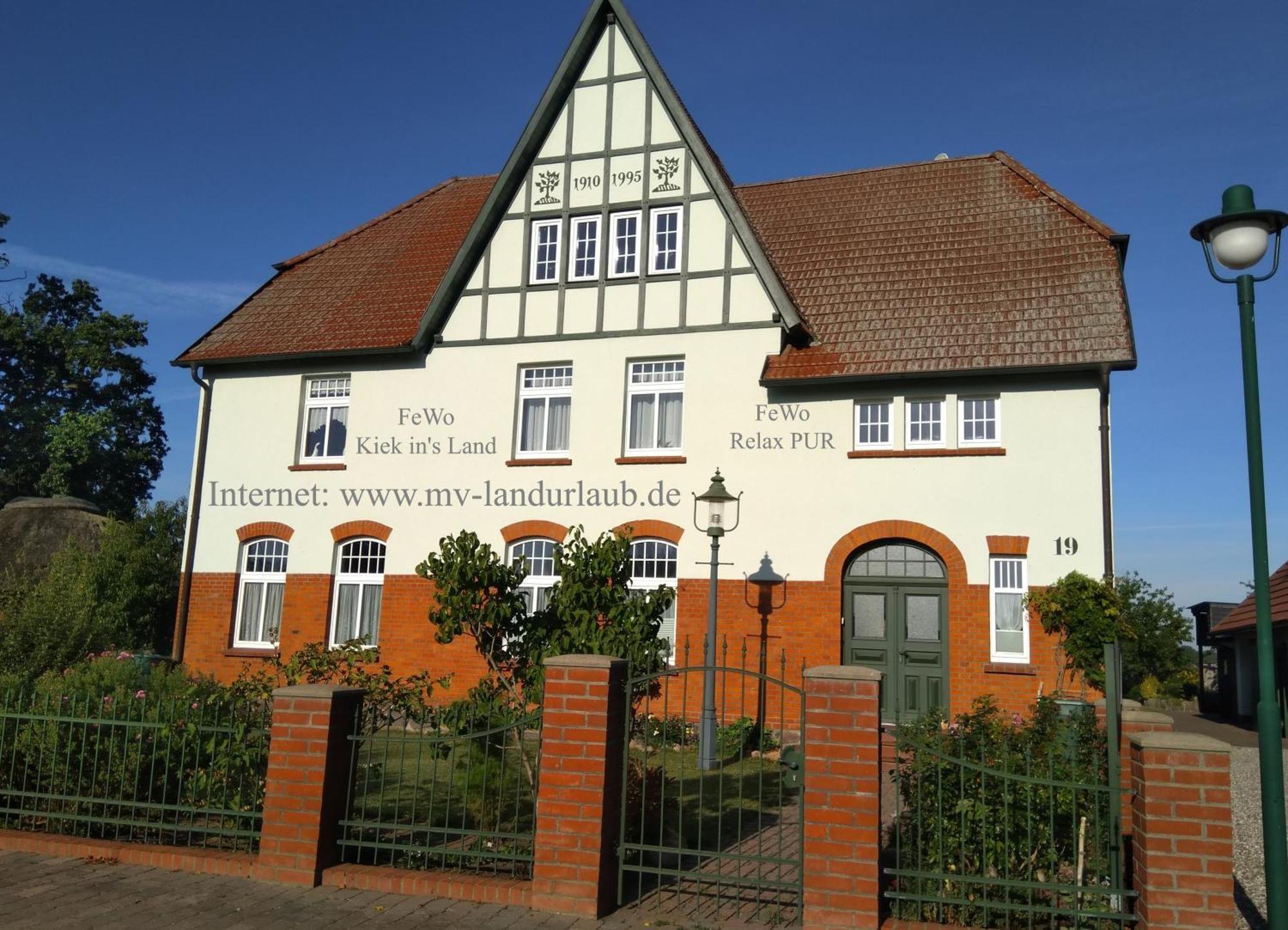 Landtraum Im Traumland Mecklenburg Daire Warin Dış mekan fotoğraf